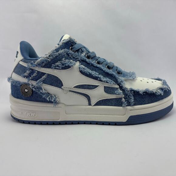 KILL WINNER  “Noah’s Ark Denim Shattered Meteor” Shoes Men’s Size 7.5 - Picture 3 of 12